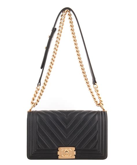 chevron black chanel boy bag|red chanel boyfriend bag.